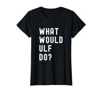 What Would ULF Do? Value Graphic T-Shirt, Women, Black, XL