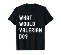 What Would Valerian Do? Value Graphic T-Shirt, Men, Black, L