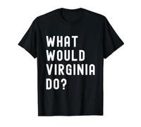 What Would Virginia Do? Value Graphic T-Shirt, Men, Black, L