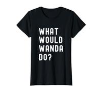 What Would Wanda Do? Value Graphic T-Shirt, Women, Black, XL