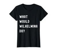 What Would Wilhelmina Do? Value Graphic T-Shirt, Women, Black, M