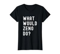 What Would Zeno Do? Value Graphic T-Shirt, Women, Black, M
