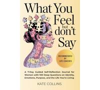 What You Feel But Don't Say - A 7-day Guided Self-Reflection Journal for Woman with 100 Deep Questions on Identity, Emotions, Purpose, and the Life You're Living