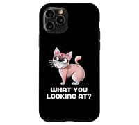 What You Looking At Funny Cat Collection Case for iPhone 11 Pro
