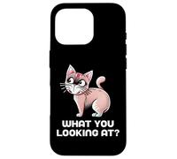 What You Looking At Funny Cat Collection Case for iPhone 16 Pro