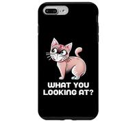 What You Looking At Funny Cat Collection Case for iPhone 7 Plus/8 Plus
