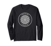 What You Seek is Seeking You (Spiritual Mandala Graphic) Long Sleeve T-Shirt