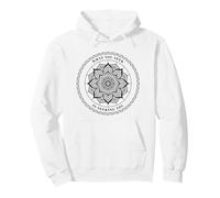What You Seek Is Seeking You (Spiritual Mandala Graphic) Pullover Hoodie