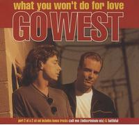 What You Wont Do For Love - Go West CDS