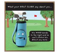 What Your Golf Clubs Say About You. Funny Birthday Card