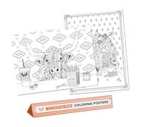 Whataburger Coloring Posters: Fun Food-themed Jumbo Coloring for Kids and Adults (Whataburger, 6)