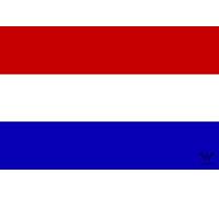 WHATABUS Sticker Flag Netherlands Country Flag Sticker 8.5 x 5.5 cm