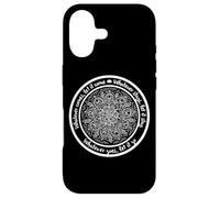WHATEVER COMES Meditation Mandala Yoga Sayings Quote Case for iPhone 17