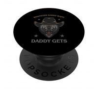 Whatever Daddy Want Daddy Gets Werewolf Meme PopSockets Adhesive PopGrip