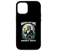 Whatever Daddy Wants Daddy Gets Werewolf Tuxedo and a Rose Case for iPhone 12/12 Pro