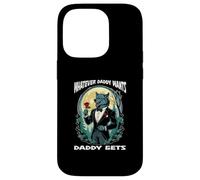 Whatever Daddy Wants Daddy Gets Werewolf Tuxedo and a Rose Case for iPhone 14 Pro