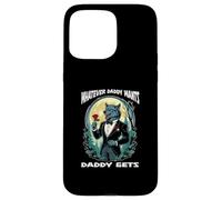 Whatever Daddy Wants Daddy Gets Werewolf Tuxedo and a Rose Case for iPhone 15 Pro Max