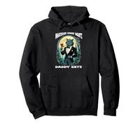 Whatever Daddy Wants Daddy Gets Werewolf Tuxedo and a Rose Pullover Hoodie
