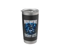 Whatever Daddy Wants Daddy Gets Wolf Stainless Steel Insulated Tumbler