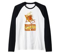 Whatever Floats Your Boat Retro Root Beer Float Summer Raglan Baseball Tee