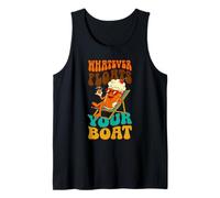 Whatever Floats Your Boat Retro Root Beer Float Summer Tank Top