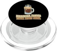 Whatever Floats Your Root Beer Float Soda Fountain Fan PopSockets PopGrip for MagSafe