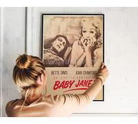 Whatever Happened To Baby Jane ? Bette Davis Joan Crawford French Version Movie Promo Poster - Huge 36"x24" Similar to A1 Vintage Retro Reproduction SEP553