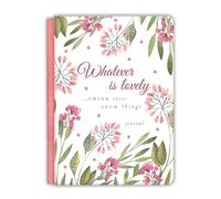 Whatever Is Lovely Gratitude Journal (Cloth Spine Deluxe Journal)