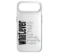 Whatever is True Philippians 4:8 Bible Verse Scripture Case for iPhone Air