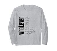 Whatever is True Philippians 4:8 Bible Verse Scripture Long Sleeve T-Shirt