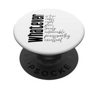 Whatever is True Philippians 4:8 Bible Verse Scripture PopSockets Adhesive PopGrip