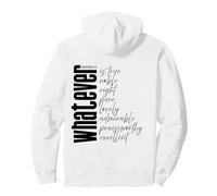 Whatever is True Philippians 4:8 Bible Verse Scripture Pullover Hoodie