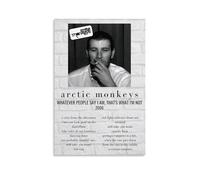 Whatever People Say I Am， That's What I'm Not by Arctic Monkeys Poster Canvas Oil Painting Canvas Art Poster Home Hanging Painting Bar Art Interior Wall Decoration PosterUnframe-style12x18inch(30x45cm