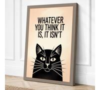 Whatever You Think It Is Canvas Wall Art Print 30x20 Inch