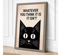 Whatever You Think It Is Canvas Wall Art Print 30x20 Inch