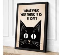 Whatever You Think It Is Canvas Wall Art Print 30x20 Inch (76 x 51 cm)