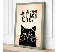 Whatever You Think It Is Canvas Wall Art Print 36x24 Inch