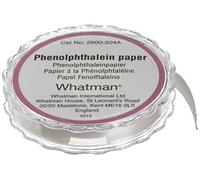 Whatman 2600-204A Acid Alkali Phenolphthalein Litmus Test Paper, 7mm x 5m Reel