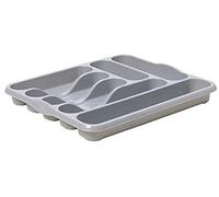 Whatmore 2 x Homewares Cutlery Tray Silver LGE