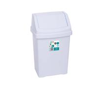 Whatmore 8L Swing Bin Ice White Kitchen Whatmore Multicolor