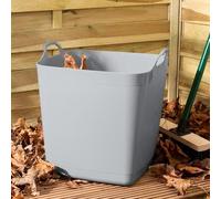 Whatmore Square Flexi Tub Cool Grey - 40L