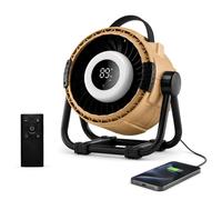 WHATOOK Camping Desk Fan: 20000mAh Rechargeable Long-Lasting with Remote