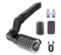 WHATOOK Electric Grill Clean Brush：180°Adjustable Cordless BBQ Brush, 3-Speed Power Control, Rechargeable Stainless Steel Grill Cleaning Brush, Waterproof Cleaner with Extra Brushhead