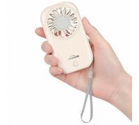 WHATOOK Mini Handheld Fan: 11000 RPM High Speed Portable Fan with 5 Speeds, 56g Ultra-Lightweight Pocket Fan for Travel Essentials, USB-C Rechargeable Small Personal Fan for Women Makeup