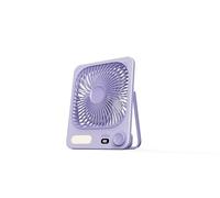WHATOOK Portable Desk Fan: 10000mAh Battery 40H Runtime,8.5 inch Silent Rechargeable USB C Desktop Fans with 1-100 Stepless Speed,Warm Night,15s Auto-sleep Display for Travel Room Camping Essentials