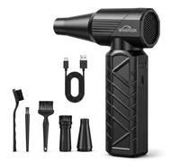 WHATOOK W02 Compressed Air Duster, 250000RPM High Speed Electric Air Duster