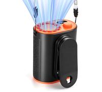 WHATOOK W3 Rechargeable Waist Turbo Fan, 10 m/s, 100 Speeds, 360° Clip