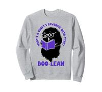 What's A Ghost's Favorite Data Type Boo-Lean Boo Cute Ghost Sweatshirt