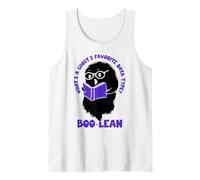 What's A Ghost's Favorite Data Type Boo-Lean Boo Cute Ghost Tank Top