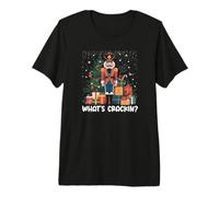 What's Crackin? Funny and Cute Nutcracker Premium T-Shirt